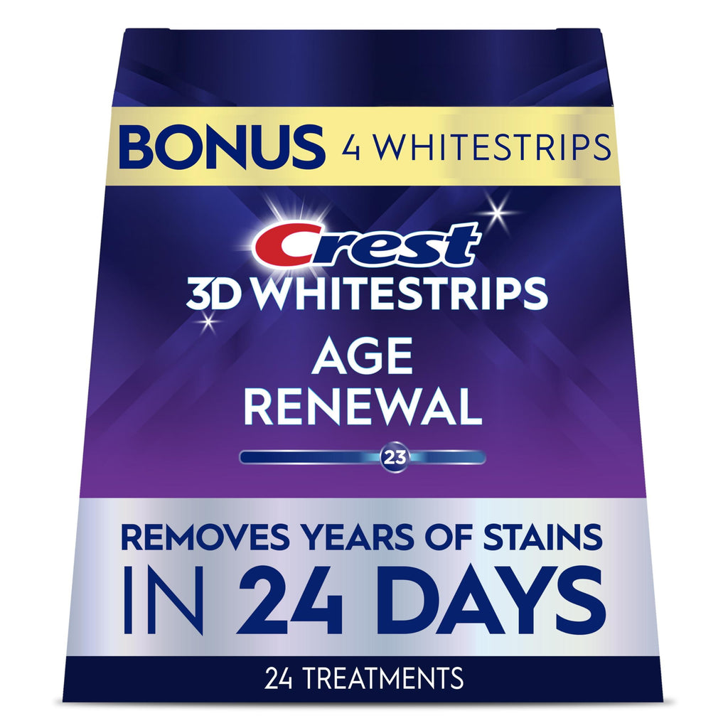 Crest 3D Whitestrips Age Renewal | 24 behandlinger