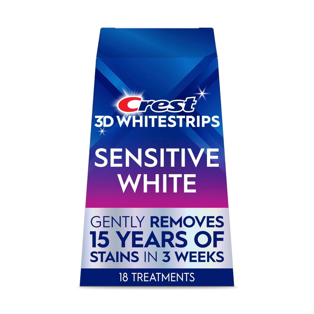 Crest 3D Whitestrips Sensitive White | 18 behandlinger