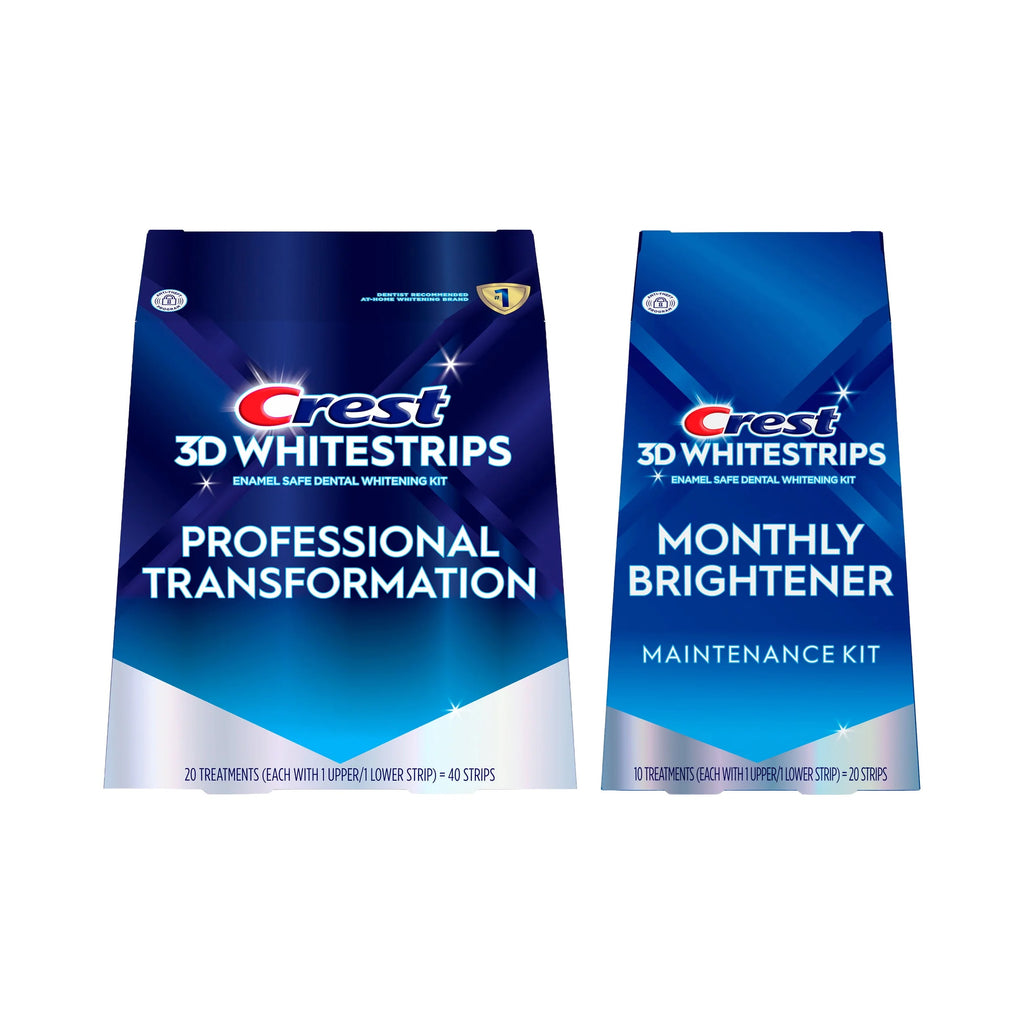 Crest 3D Whitestrips 20 + 10 | Tannbleking hjemme