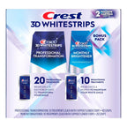Crest 3D Whitestrips 20 + 10 | Tannbleking hjemme
